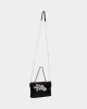 RHINESTONE FLOWER CROSSBODY BLACK sold by Betsey Johnson