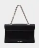 RHINESTONE FLOWER CROSSBODY BLACK sold by Betsey Johnson