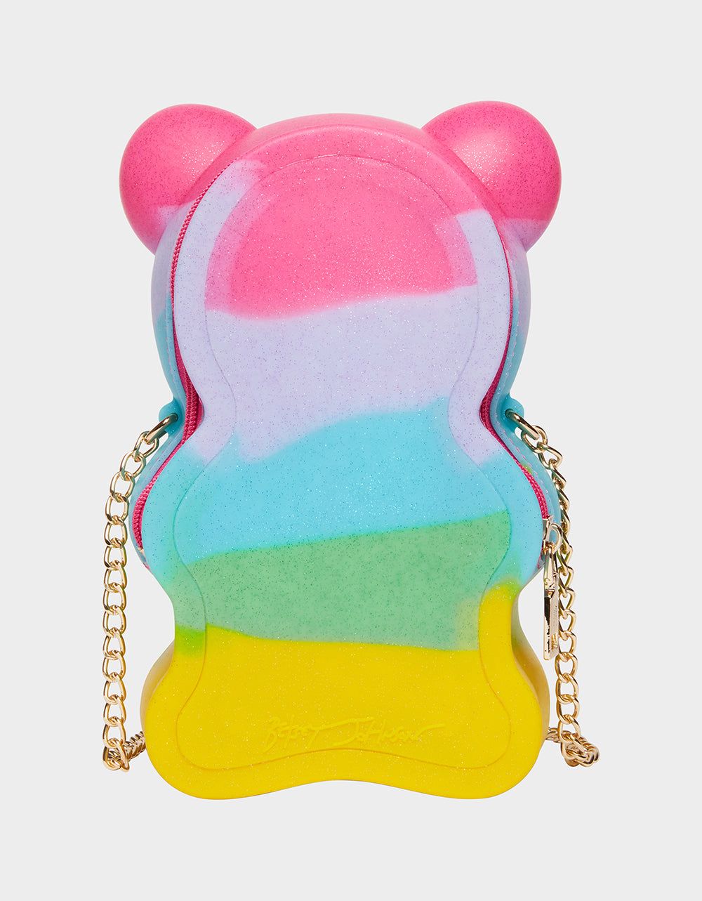 KITSCH BEAR NECESSITY CROSSBODY RAINBOW MULTI sold by Betsey Johnson product image thumbnail 8