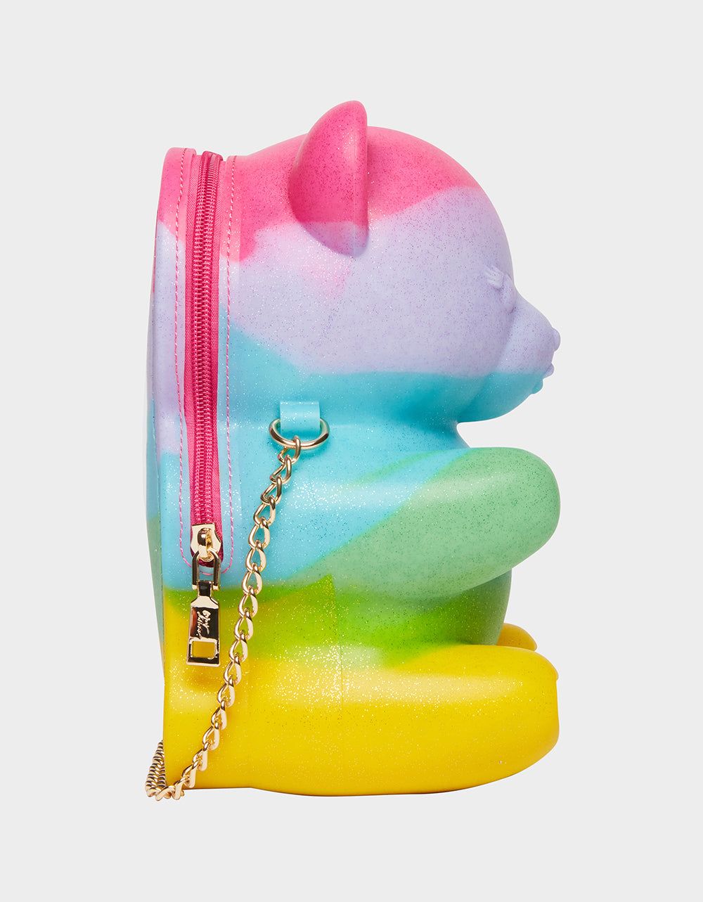 KITSCH BEAR NECESSITY CROSSBODY RAINBOW MULTI sold by Betsey Johnson product image thumbnail 6