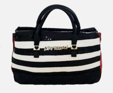 Betsey Johnson Sequin Tote Bag Striped | RE:LUV sold by Betsey Johnson