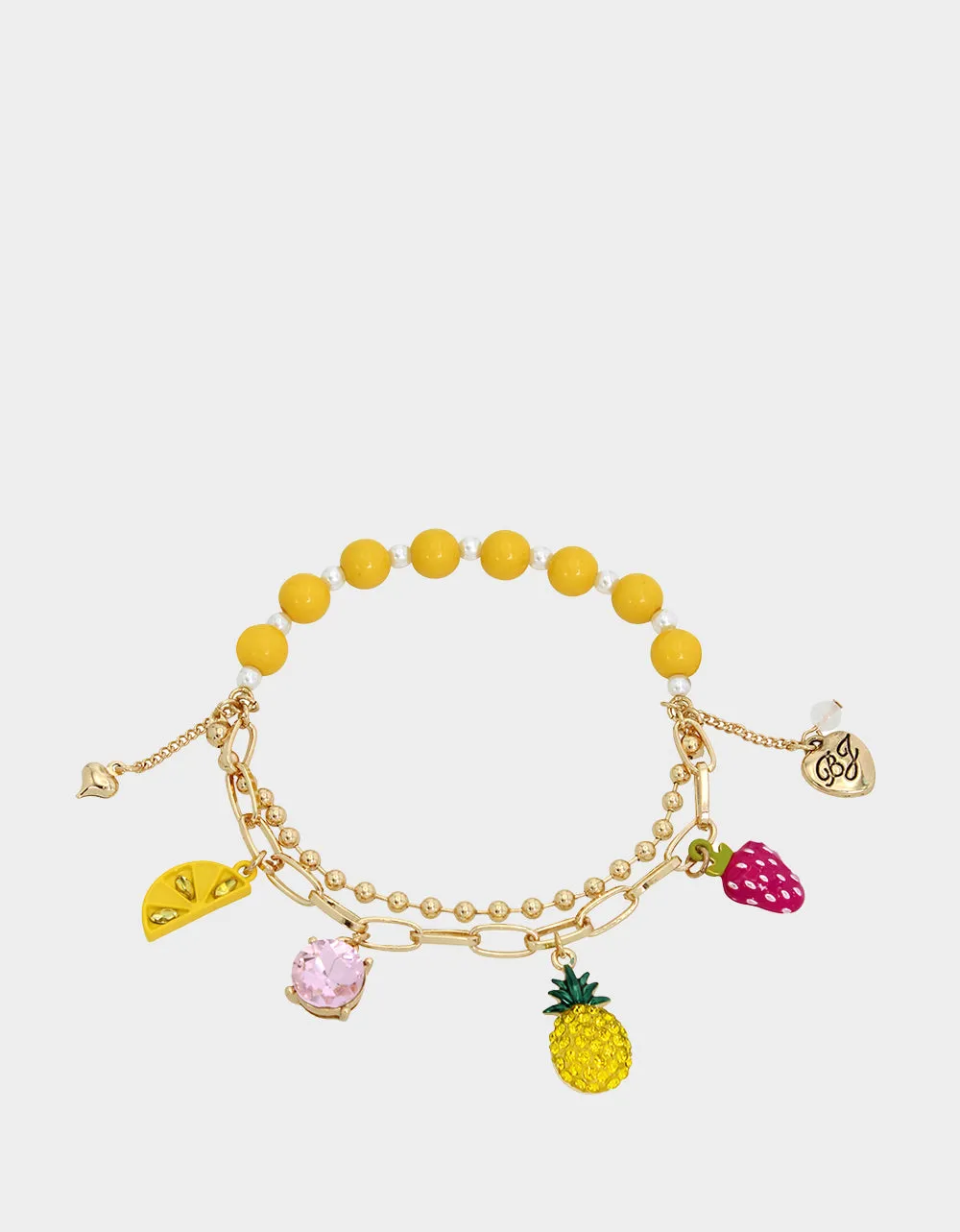 BETSEYS POOL PARTY FRUIT STRETCH BRACELET MULTI sold by Betsey Johnson