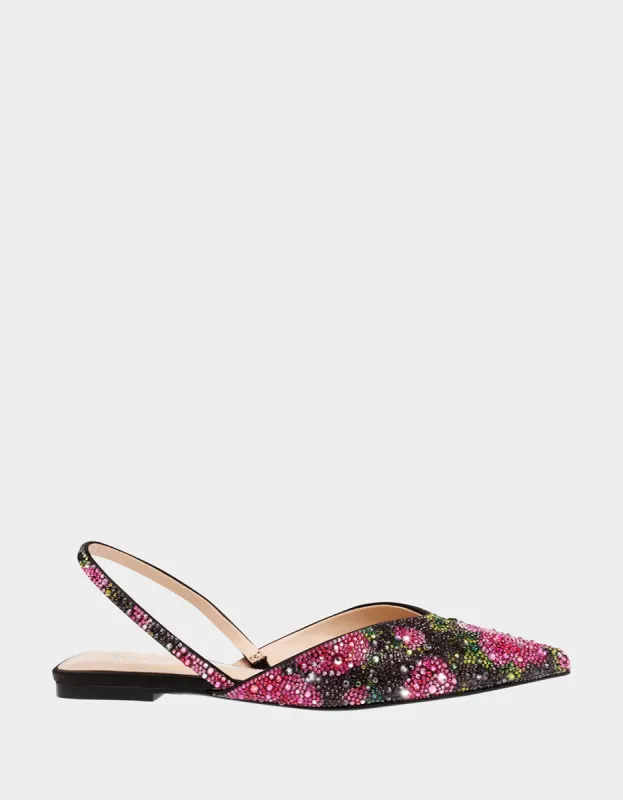 VANCE BLACK/PINK FLORAL sold by Betsey Johnson