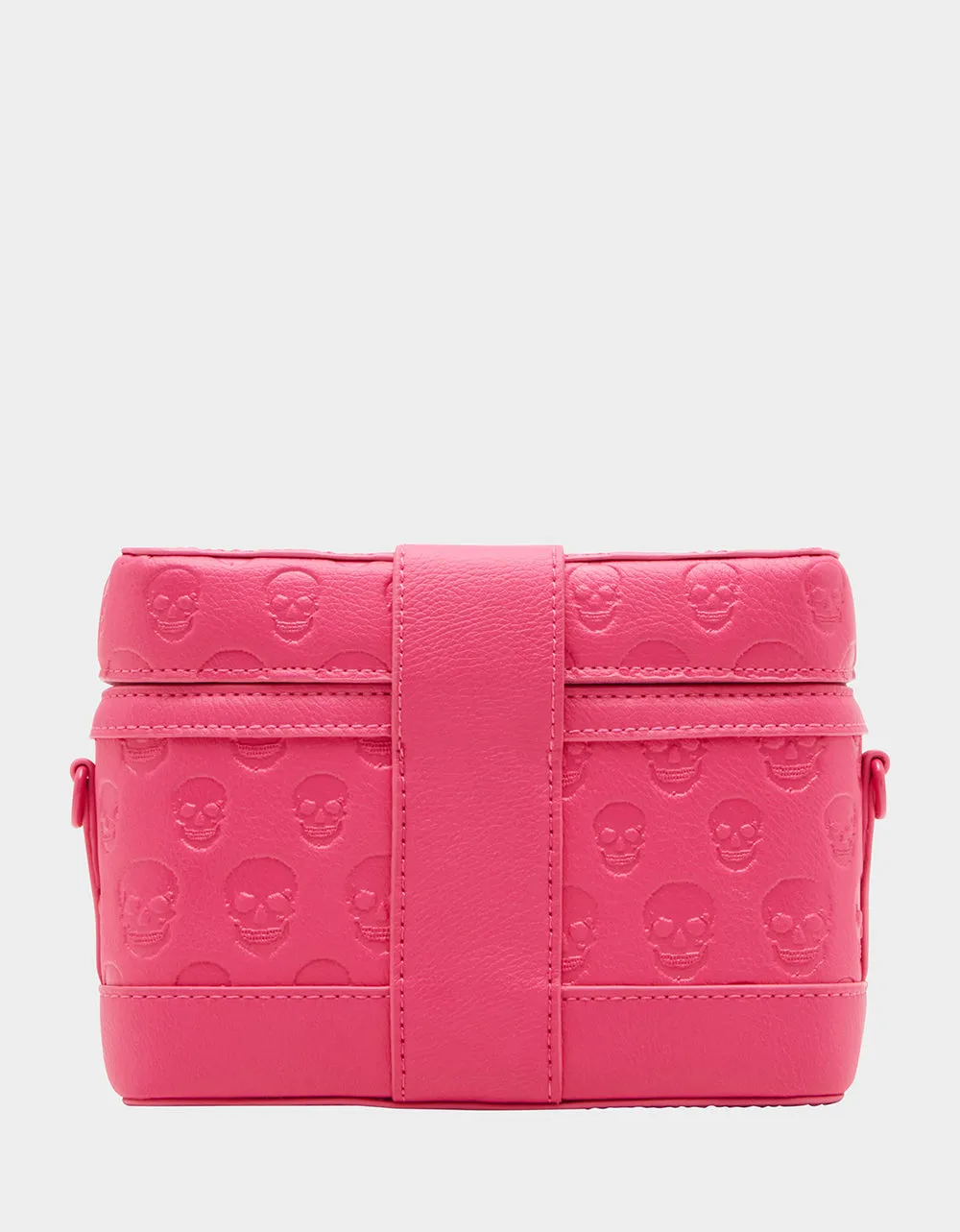 SKULL BOSS VANITY BAG PINK sold by Betsey Johnson product image thumbnail 5
