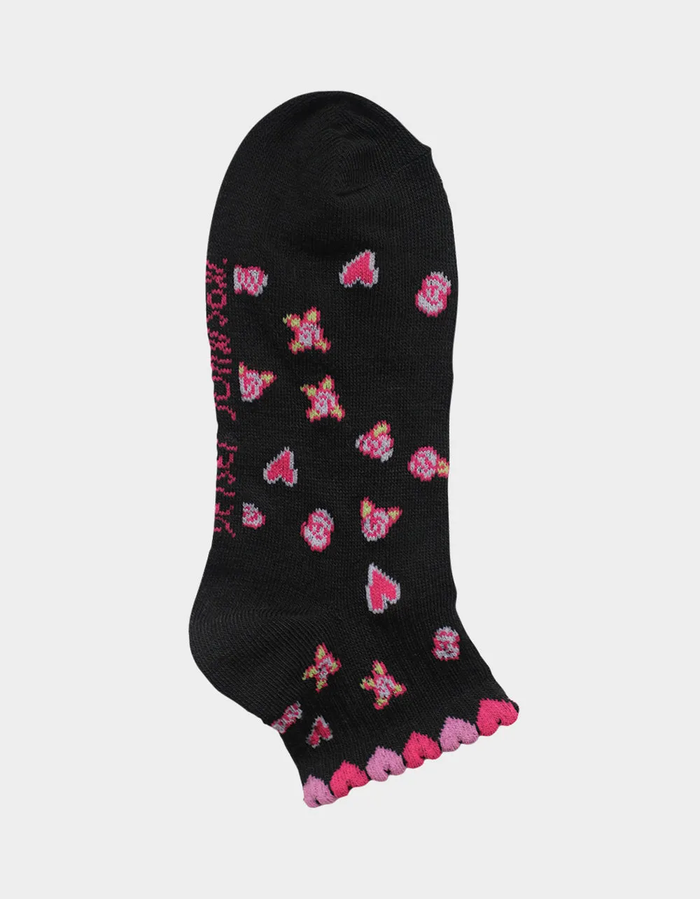 BETSEYS DITSY FLORAL HEARTS 6 PACK BLACK sold by Betsey Johnson product image thumbnail 4