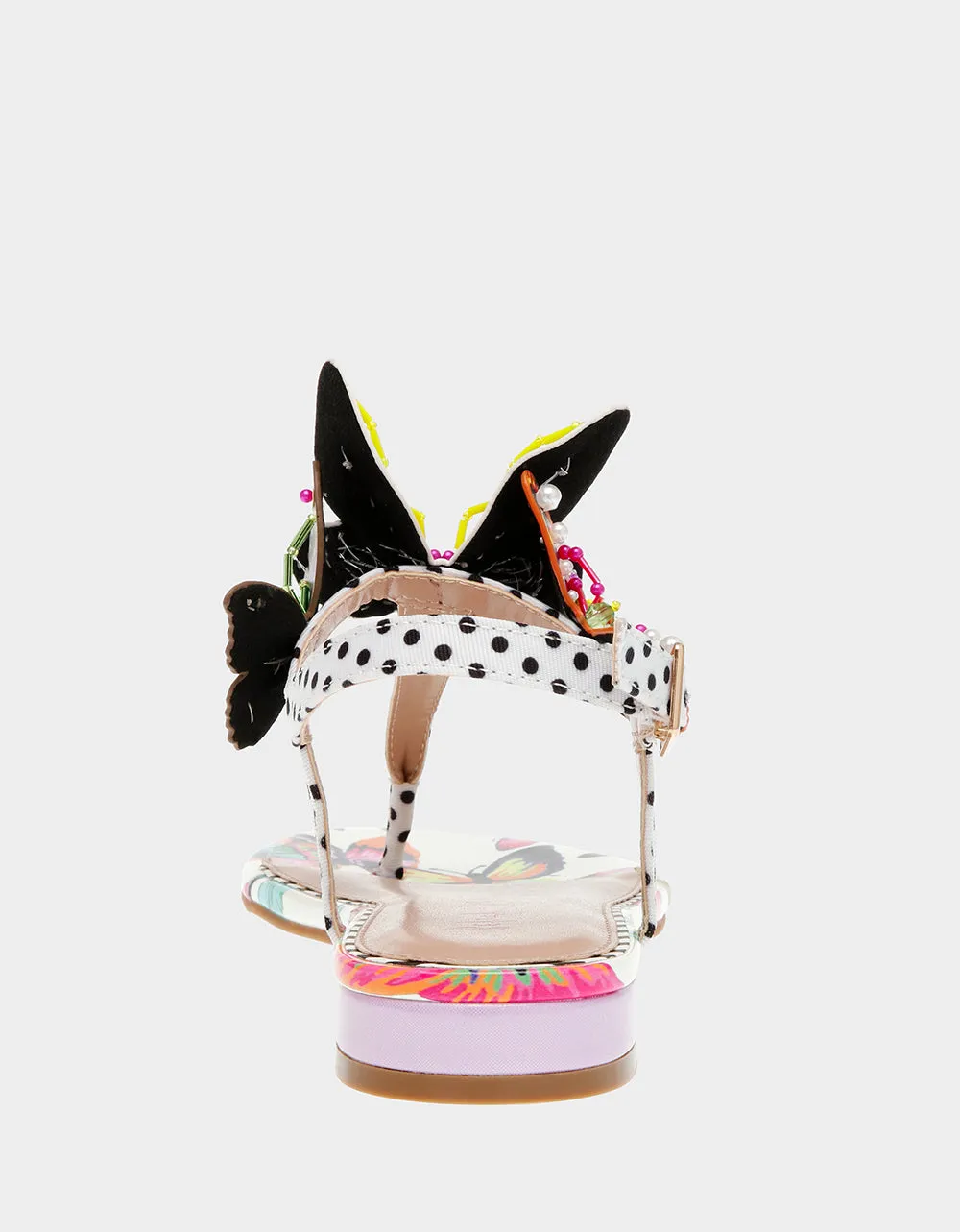 DACIE WHITE MULTI sold by Betsey Johnson product image thumbnail 5