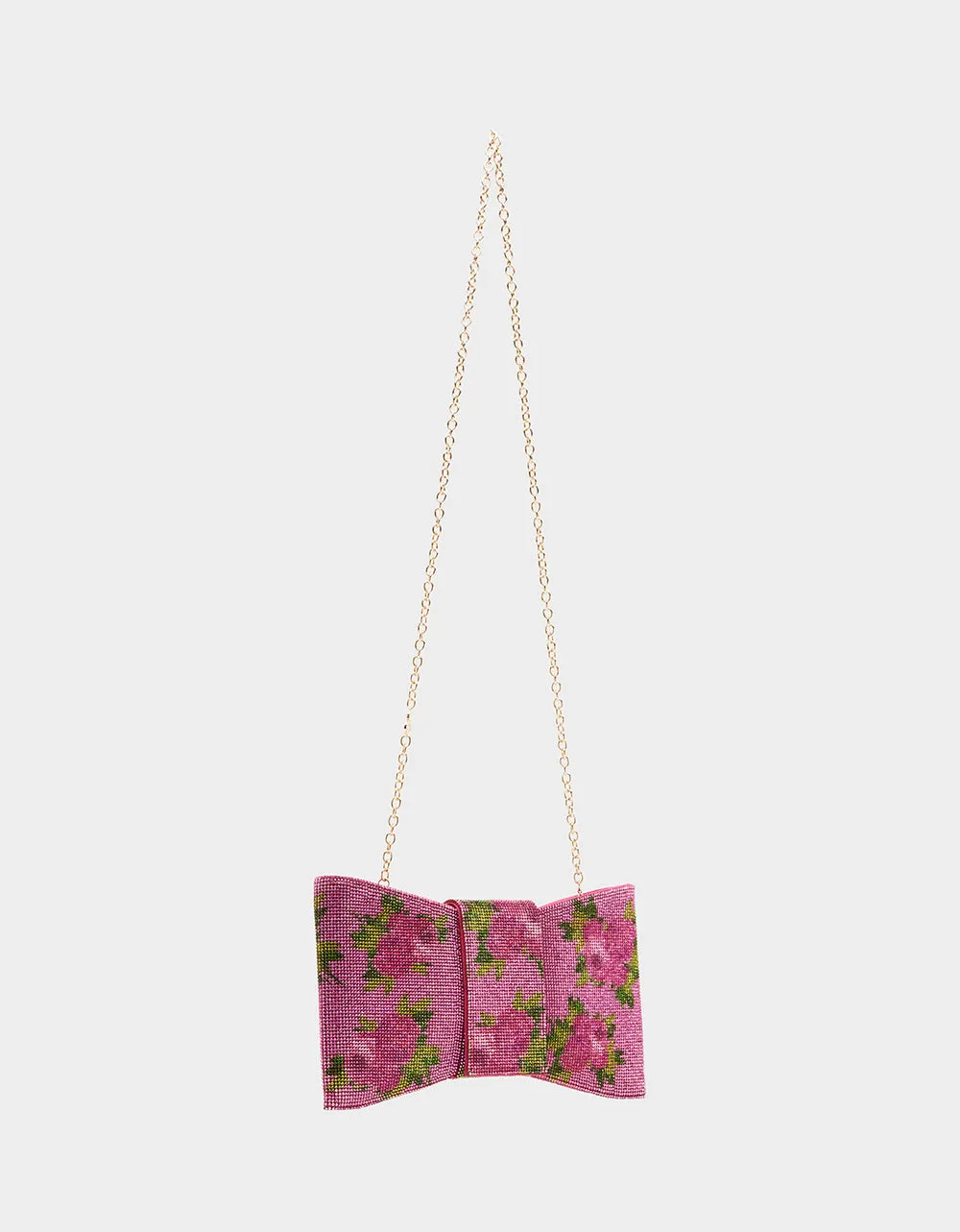 BOW DOWN CLUTCH PINK FLOWER sold by Betsey Johnson product image thumbnail 3