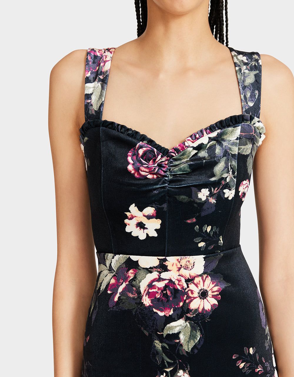 LISBETH MAXI DRESS BLACK MULTI sold by Betsey Johnson product image thumbnail 2