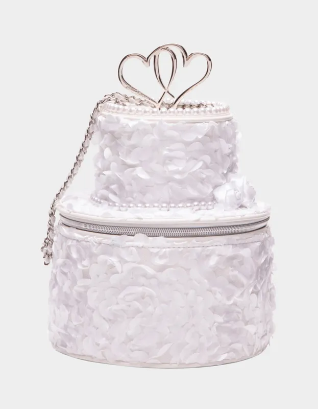 KITSCH FROST YOURSELF CROSSBODY IVORY sold by Betsey Johnson