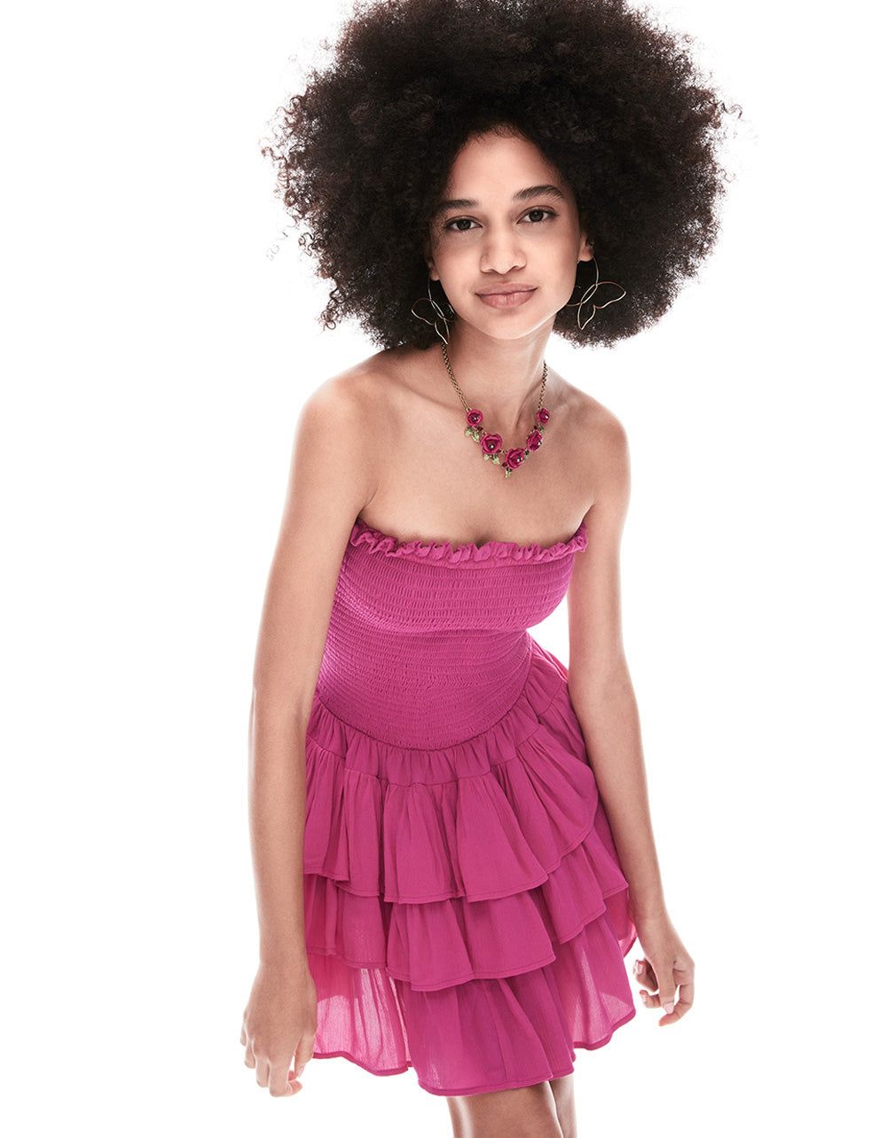 ROSIE MINI DRESS PINK sold by Betsey Johnson product image thumbnail 3