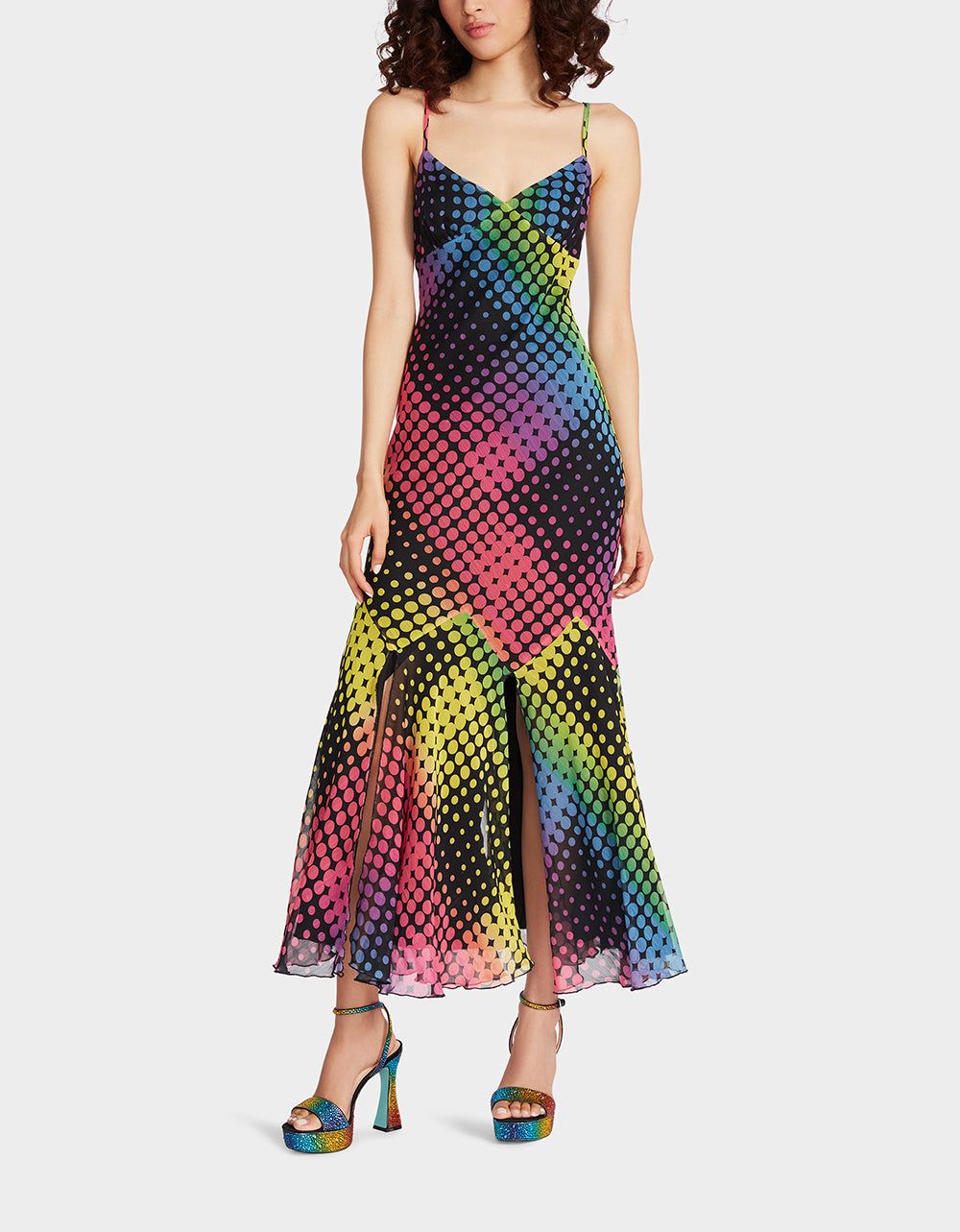 ADDISON MIDI DRESS BLACK sold by Betsey Johnson