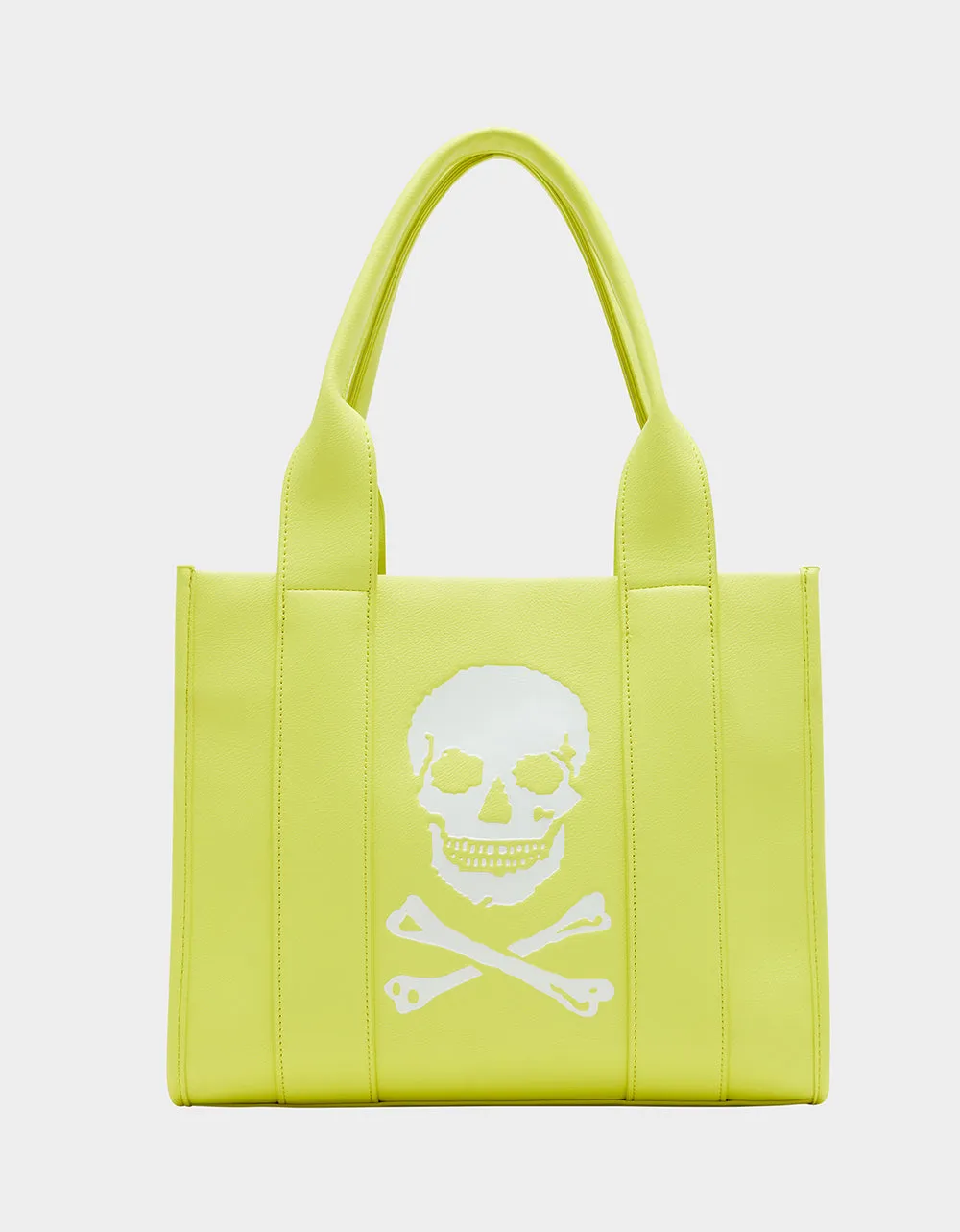 SKULLY DEBOSS TOTE CITRON sold by Betsey Johnson