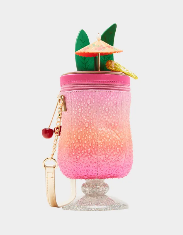 KITSCH 5 O CLOCK SOMEWHERE PINK sold by Betsey Johnson
