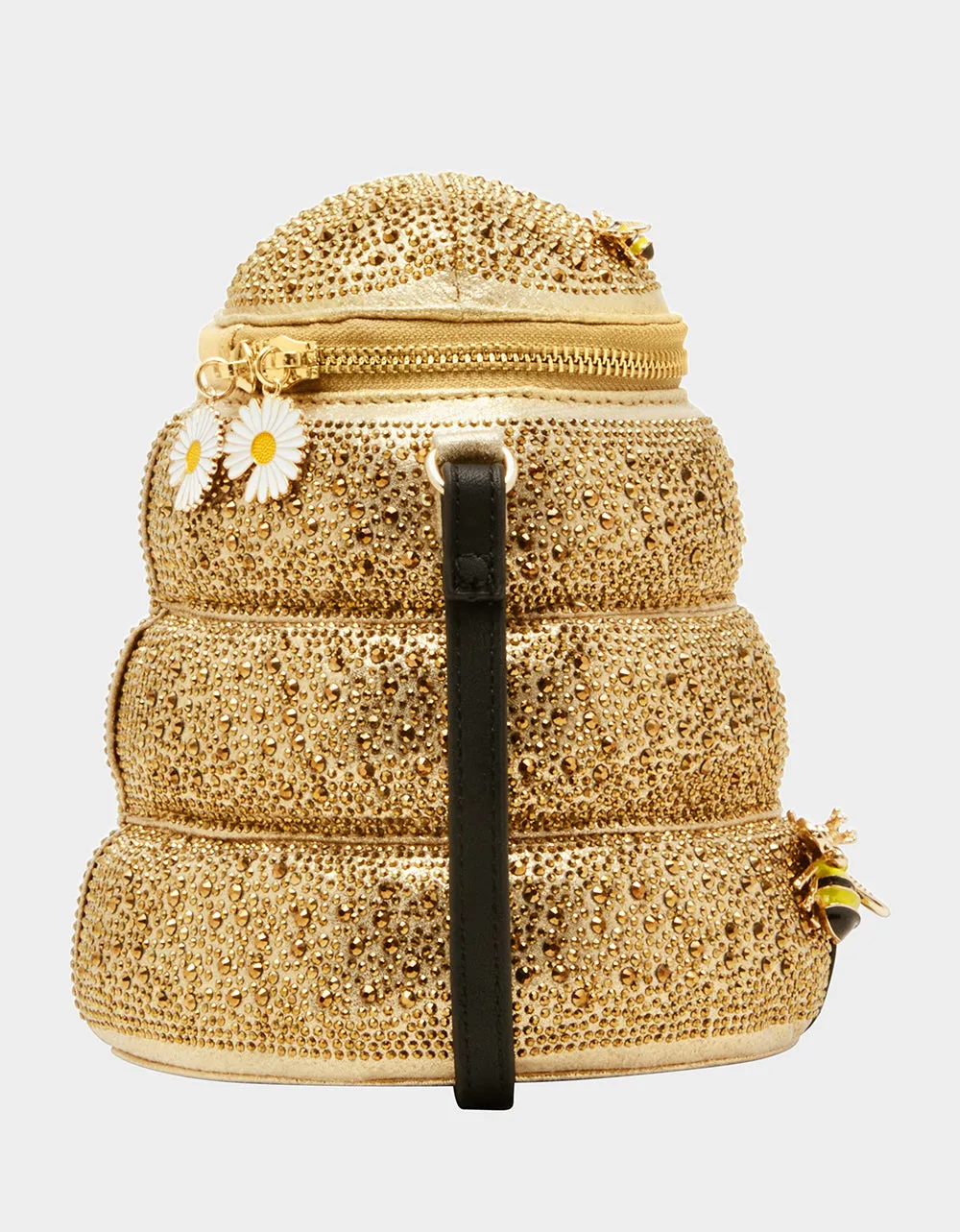 KITSCH QUEEN BEE CROSSBODY GOLD sold by Betsey Johnson product image thumbnail 5