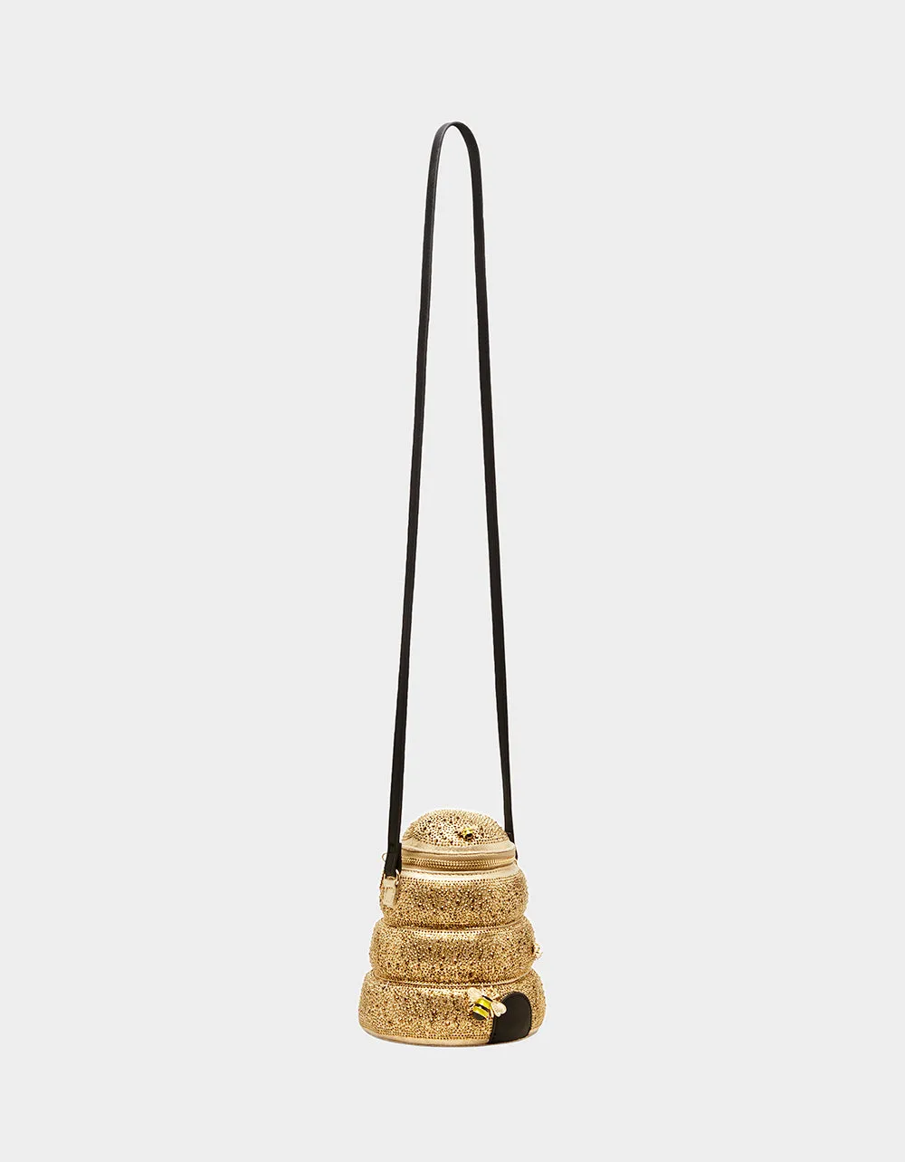 KITSCH QUEEN BEE CROSSBODY GOLD sold by Betsey Johnson product image thumbnail 4