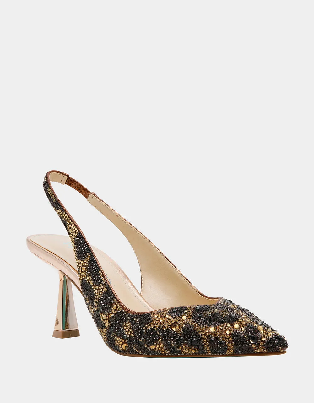 CLARK HEELS LEOPARD sold by Betsey Johnson product image thumbnail 3