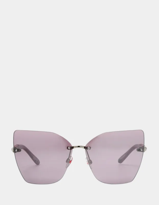 BETSEYS PEARL EDGE SUNNIES SILVER sold by Betsey Johnson