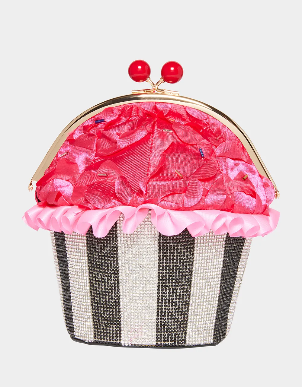 BETSEYS 80TH BIRTHDAY CUPCAKE BAG MULTI | RE:LUV sold by Betsey Johnson product image thumbnail 5
