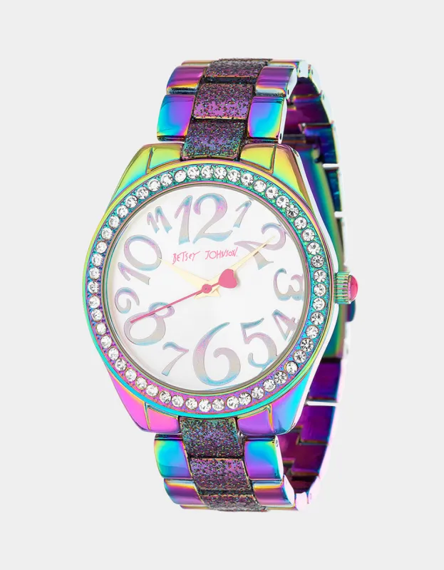BETSEY TIME OLISLICK WATCH MULTI | RE:LUV sold by Betsey Johnson