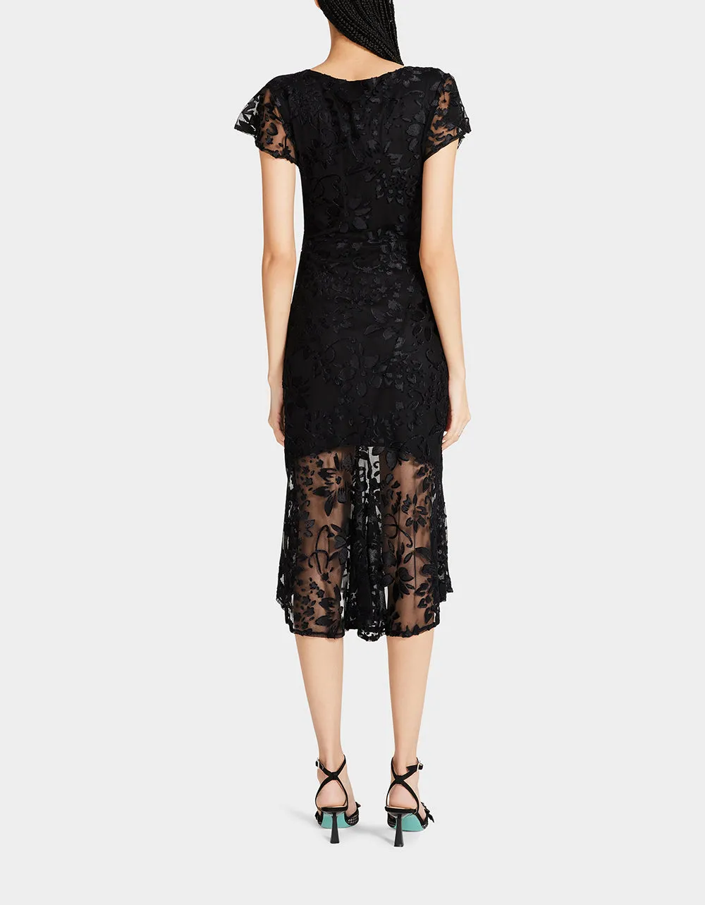MERLIN MIDI DRESS BLACK sold by Betsey Johnson product image thumbnail 4