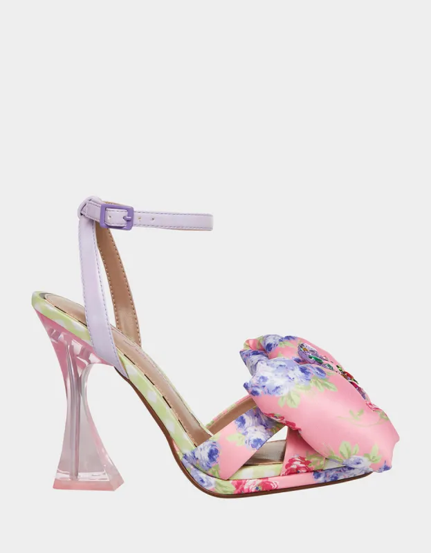 POLLIE PINK MULTI | RE:LUV sold by Betsey Johnson