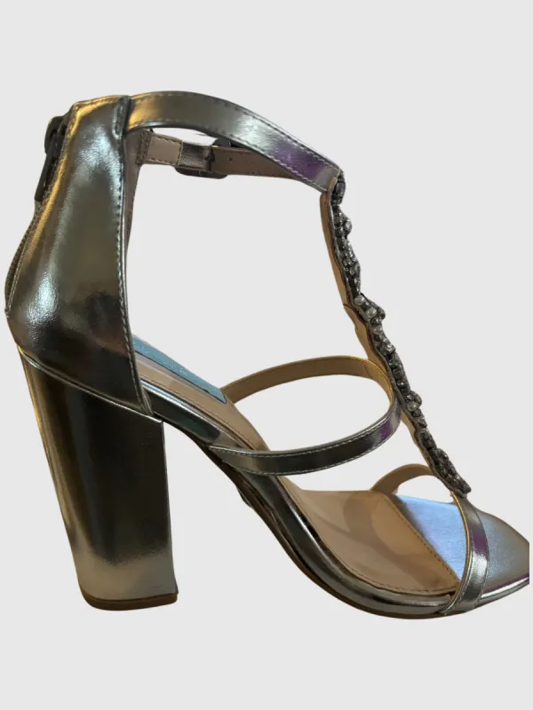 Lydia Silver Metallic | RE:LUV sold by Betsey Johnson