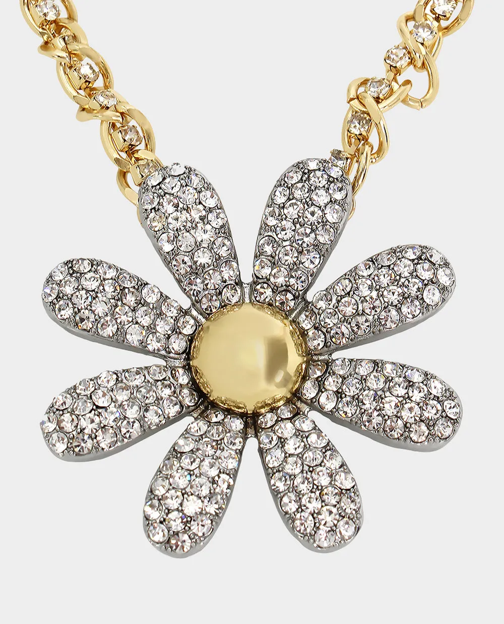 OHH A DAISY SHORT PENDANT WITH BEE RHINESTONE sold by Betsey Johnson product image thumbnail 2