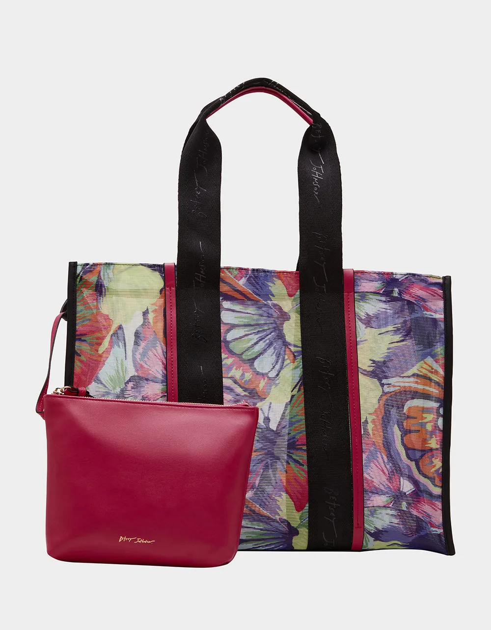 BUTTERFLY MESH TOTE MULTI sold by Betsey Johnson