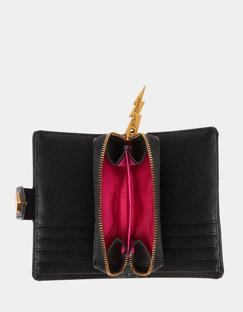 SKULLICIOUS BIFOLD WALLET BLACK sold by Betsey Johnson product image thumbnail 4