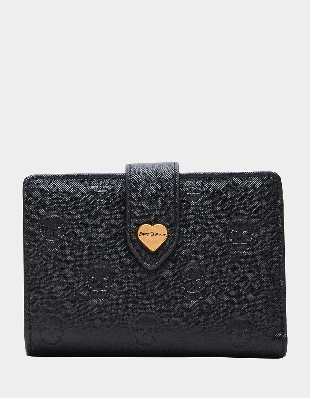 SKULLICIOUS BIFOLD WALLET BLACK sold by Betsey Johnson