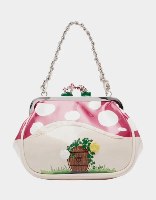 LIL' NUGGET KISS LOCK BAG MULTI made by Betsey Johnson