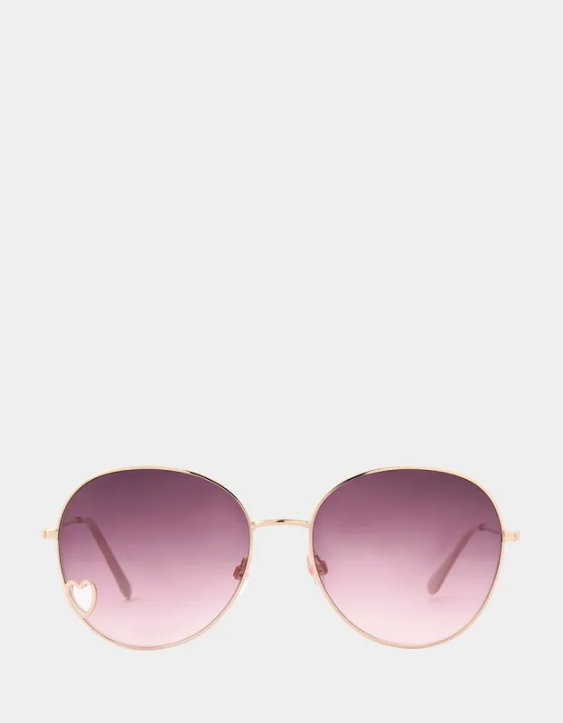 AROUND TOWN SUNGLASSES PINK sold by Betsey Johnson
