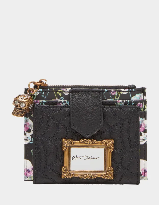 SPIDER BIFOLD WALLET BLACK sold by Betsey Johnson