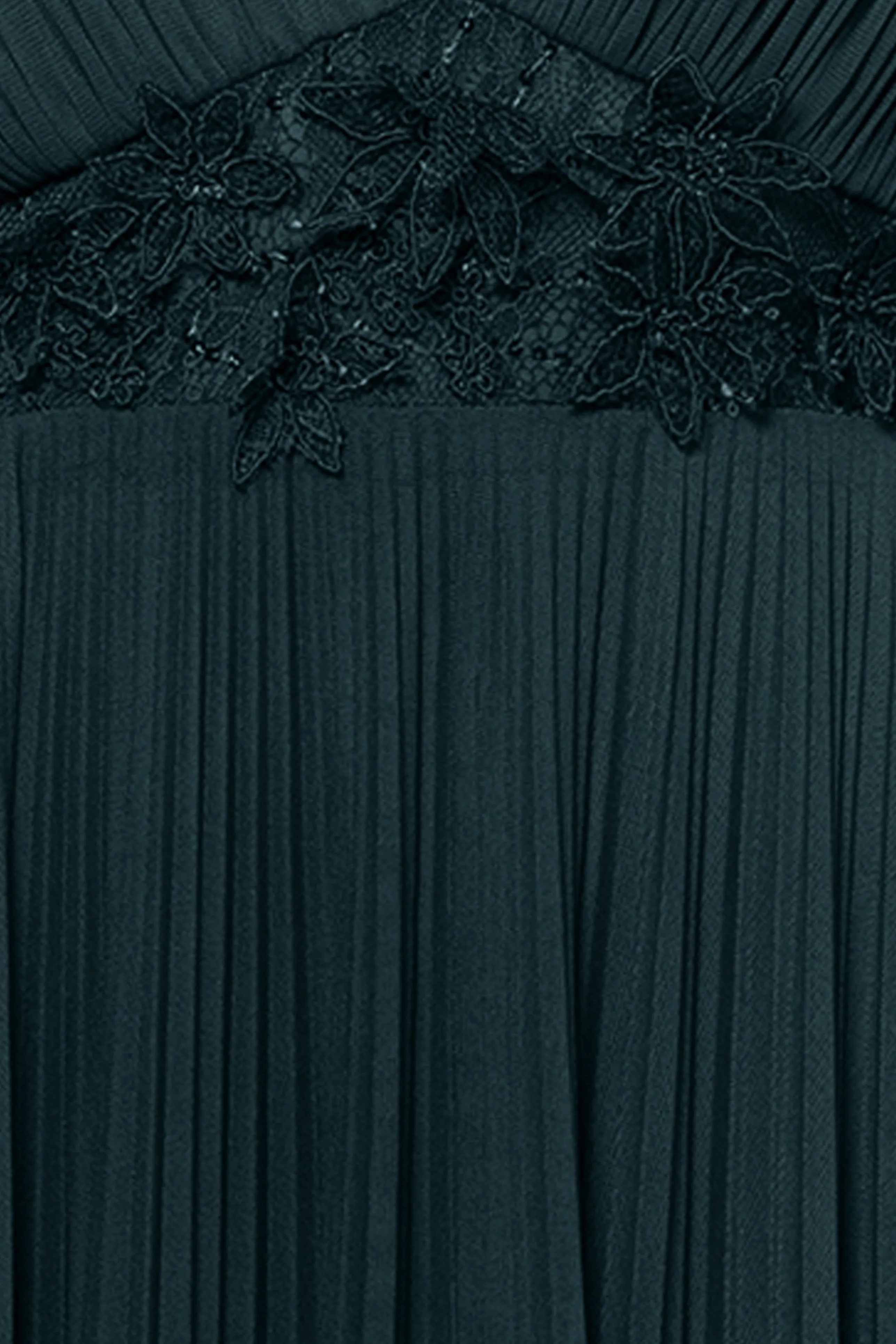 "Julie" Long Power Mesh Sequin Waist Long Sleeve Dress sold by Betsy & Adam product image thumbnail 5