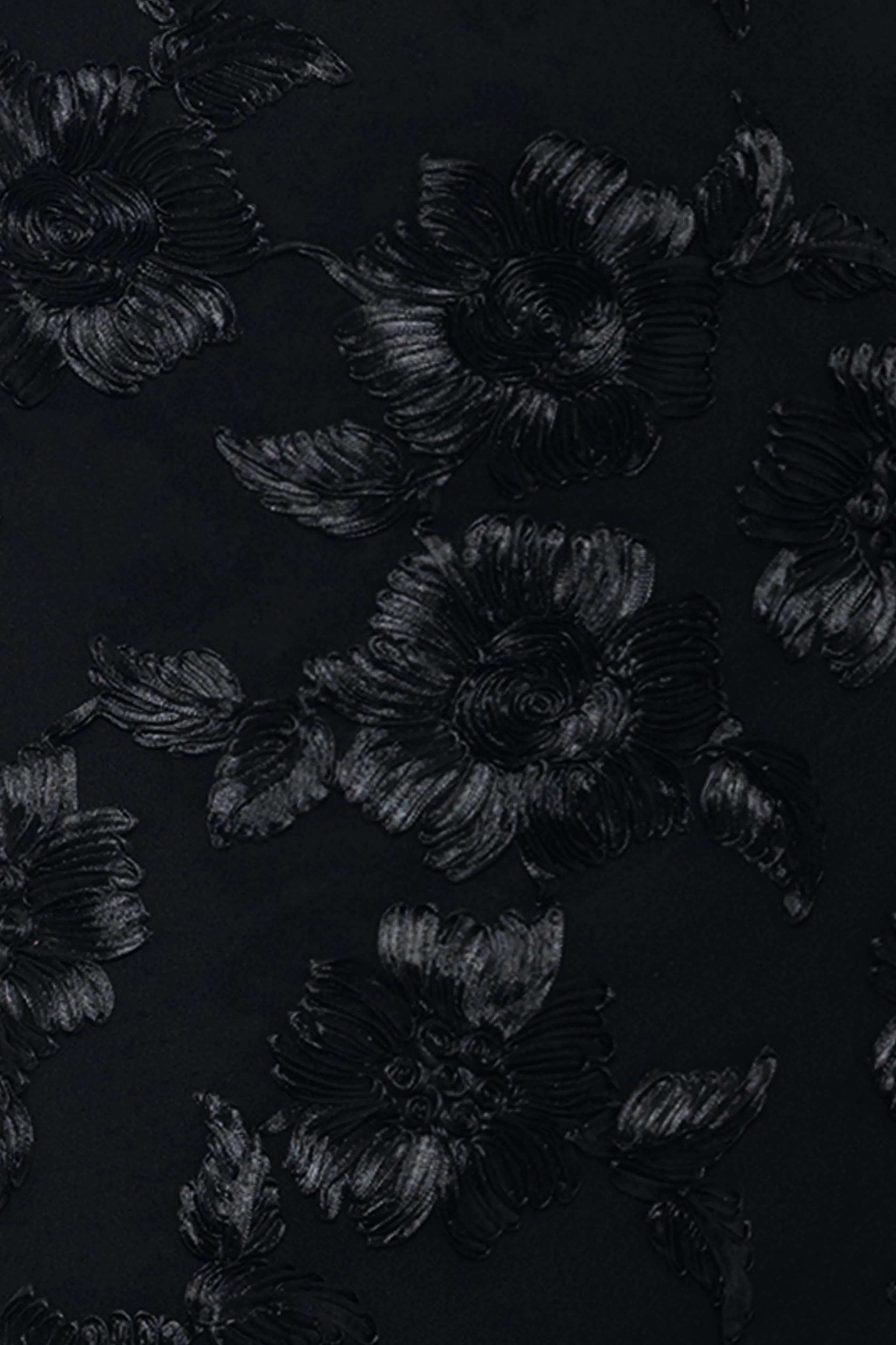 "Myra" Knee Length Soutache Long Sleeve Dress sold by Betsy & Adam product image thumbnail 5