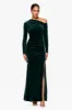 "Annette" Long Velvet Drop Shoulder Long Sleeve Dress sold by Betsy & Adam