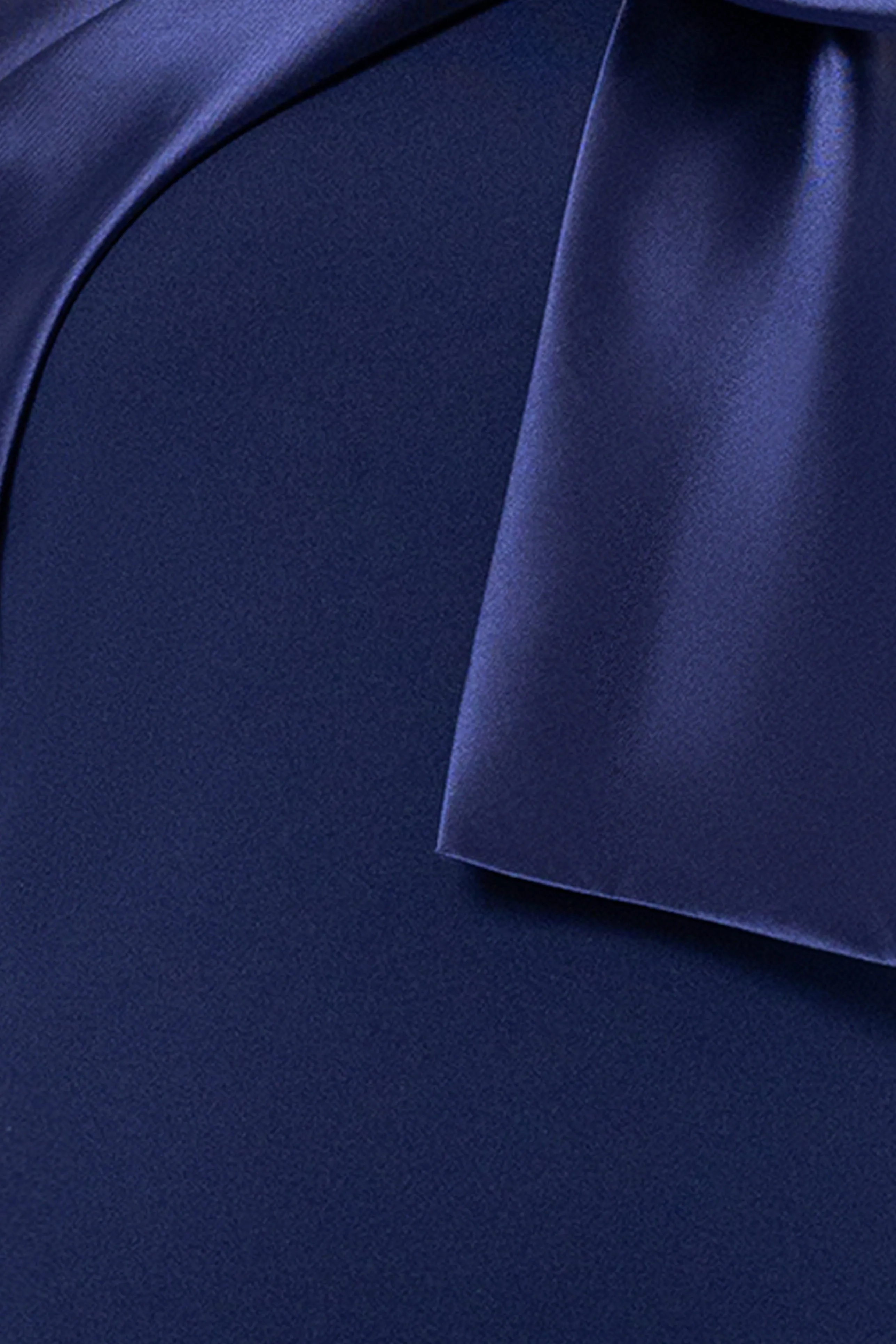 "Carmela" Long Scuba Crepe Dress with Satin Bow sold by Betsy & Adam product image thumbnail 5