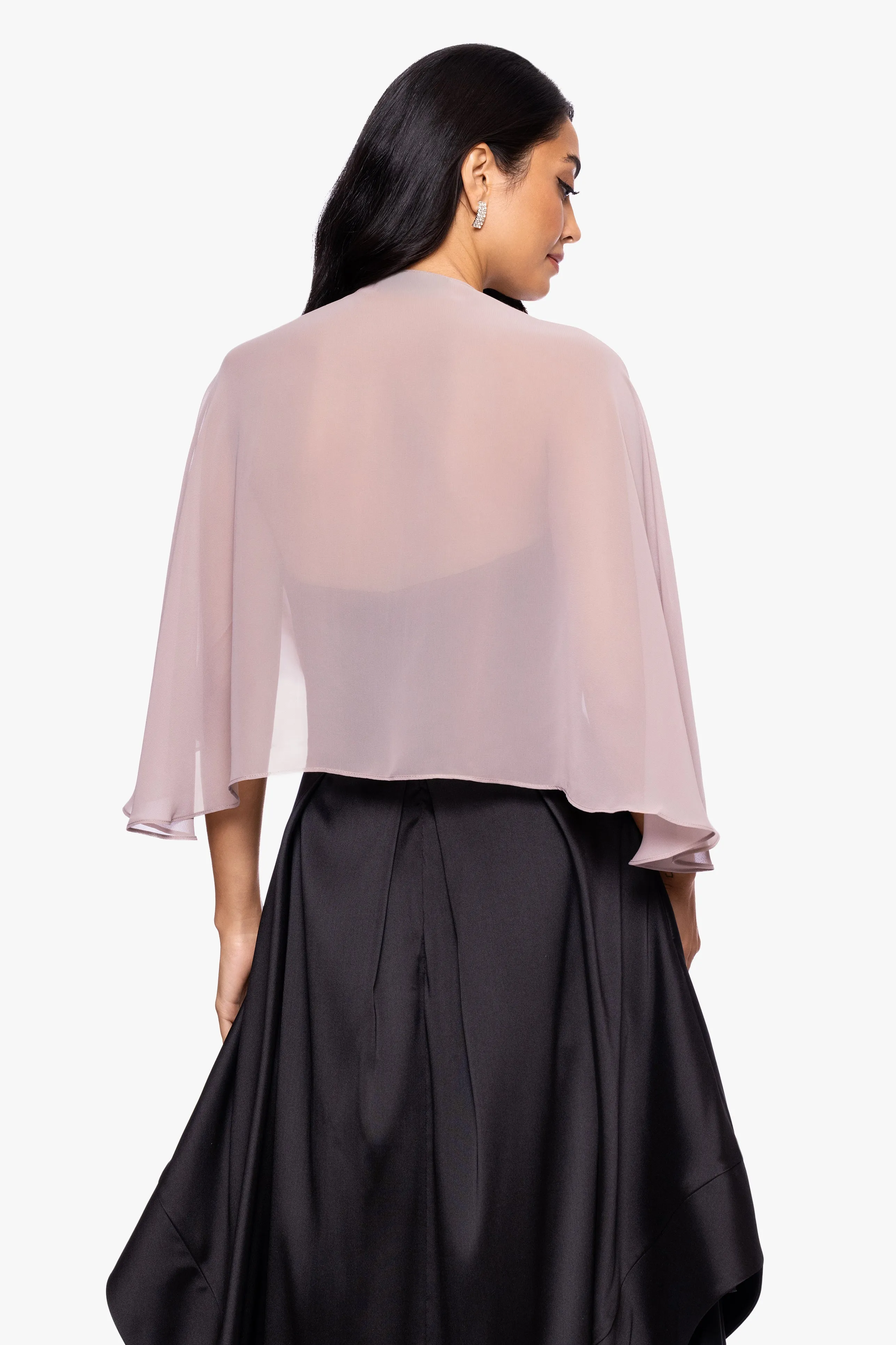 "Bernadette" Chiffon Shawl Wrap sold by Betsy & Adam product image thumbnail 2