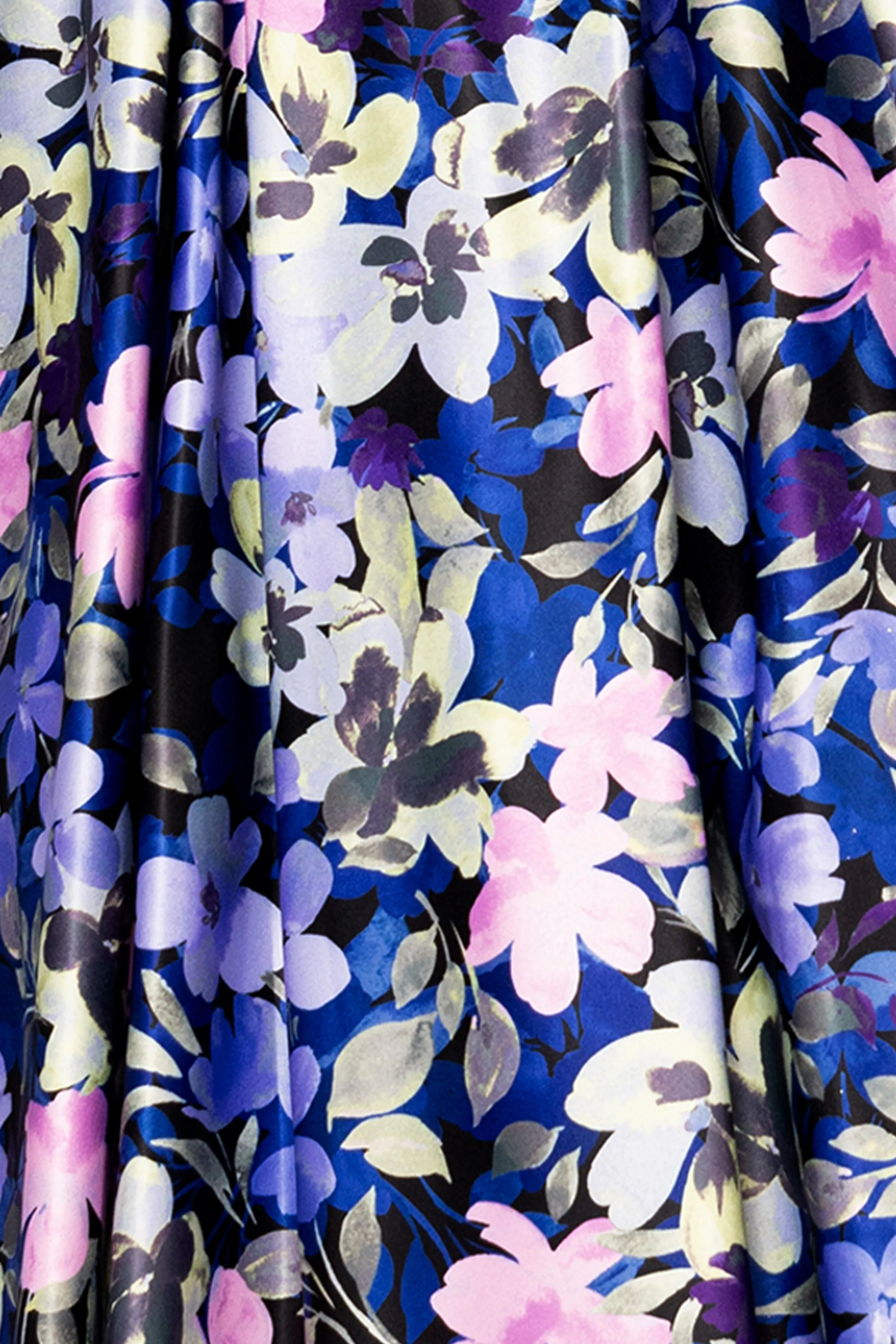 "Abbey" Satin Print High Low Ballgown sold by Betsy & Adam product image thumbnail 5