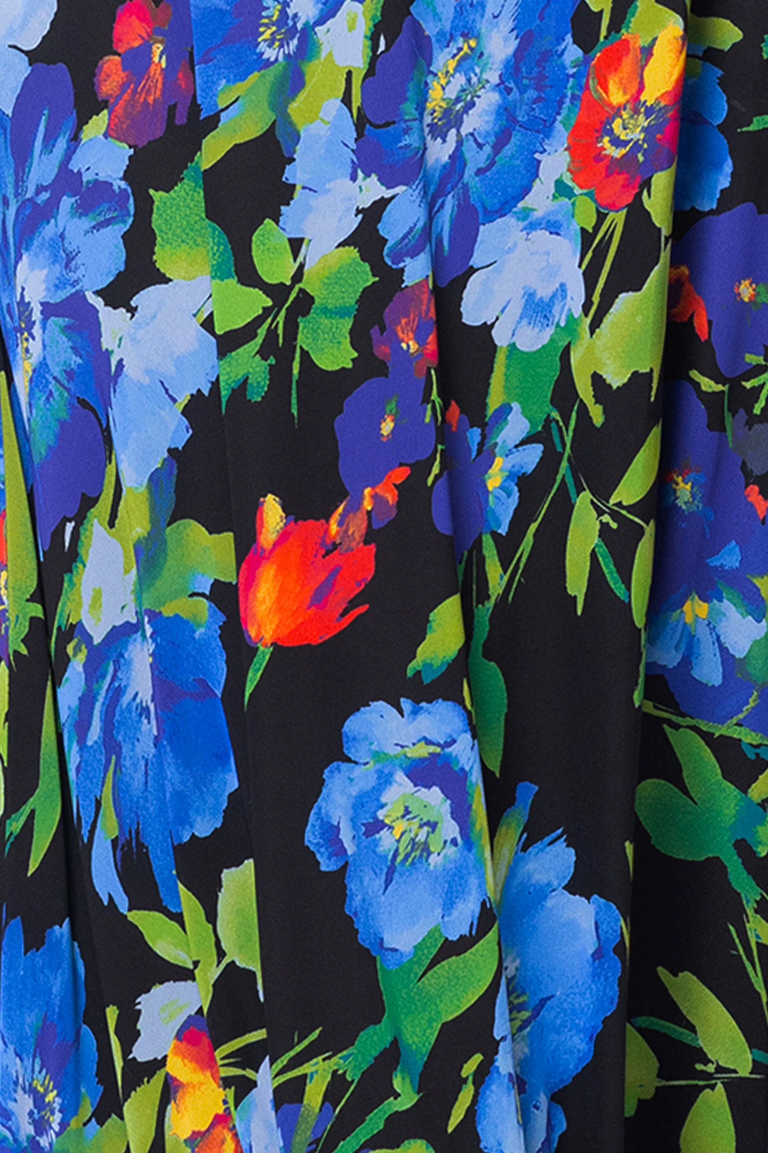 "Eleanora" Chiffon Print Halter Neck Floor Length Dress sold by Betsy & Adam product image thumbnail 5