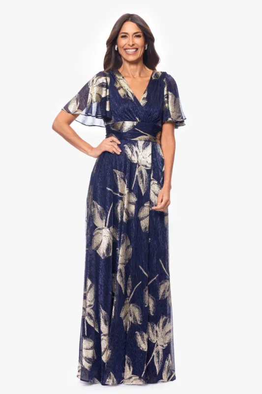 "Chloe" Long Short Sleeve Print Dress sold by Betsy & Adam