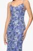 "Kylie" Embroidered Tieback Floor Length Dress sold by Betsy & Adam