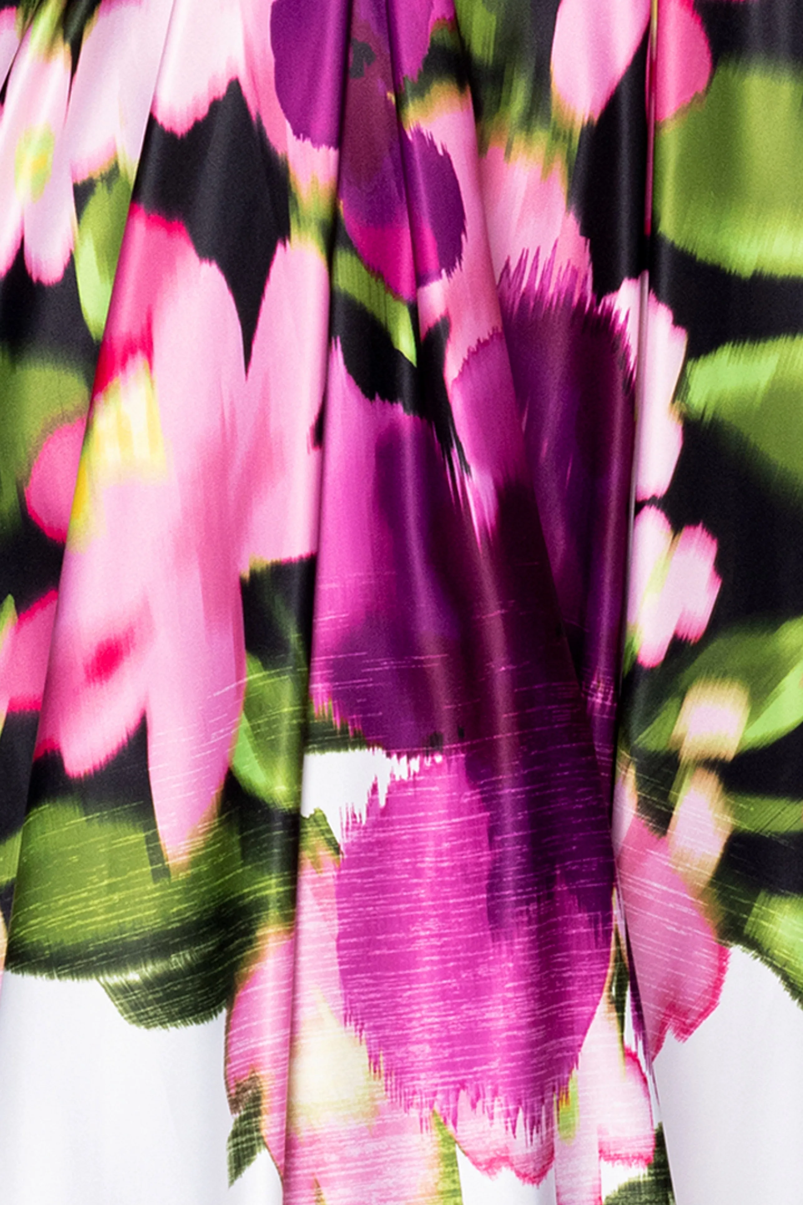 "Gabriella" High-Low Print Lamour Ballgown sold by Betsy & Adam product image thumbnail 5