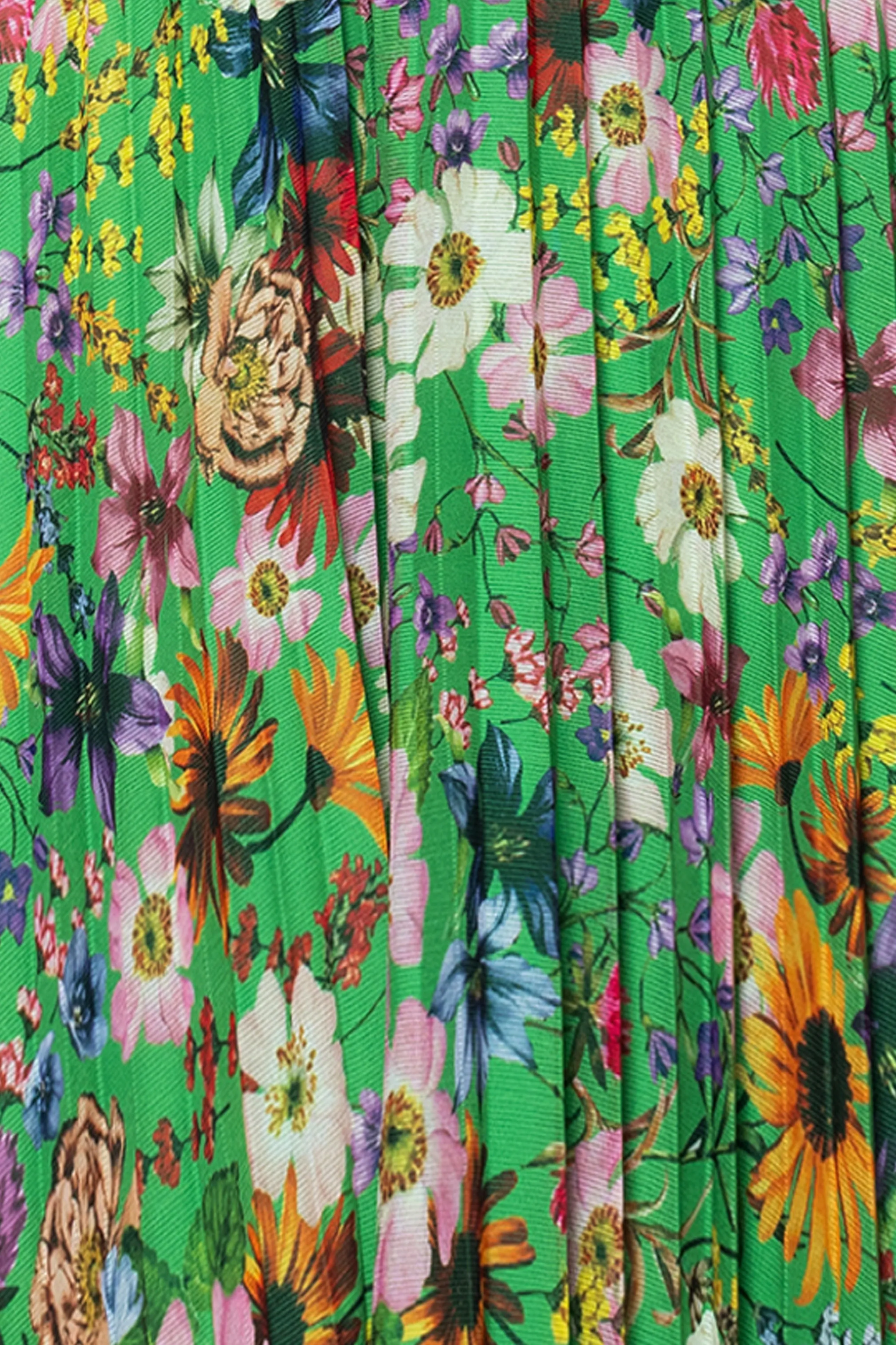 "Katarina" Chiffon Print Long Sleeve Floor Length Dress sold by Betsy & Adam product image thumbnail 5