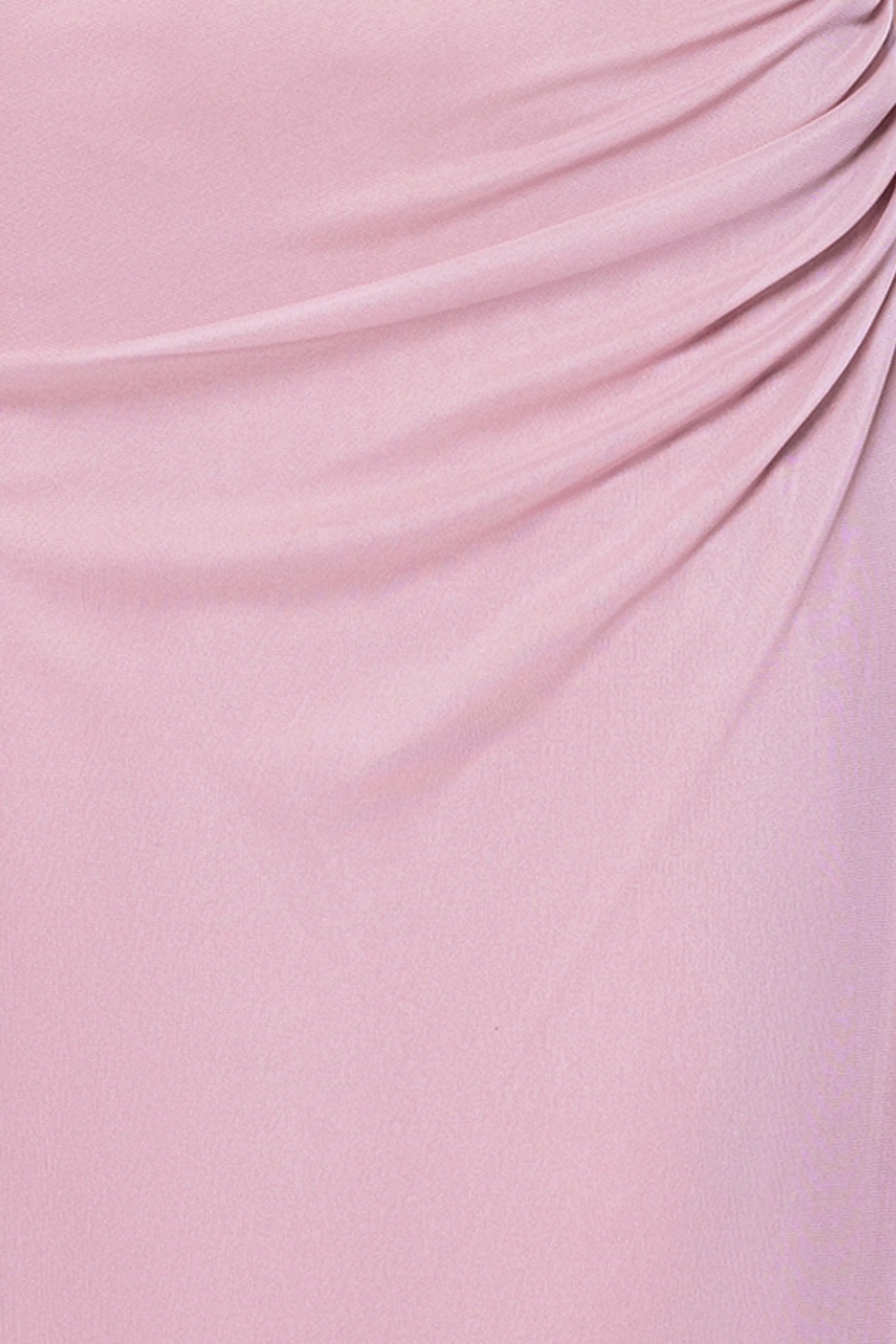 "Alexia" Sheer Matte Jersey With Lace Sleeves Floor Length Dress sold by Betsy & Adam product image thumbnail 5
