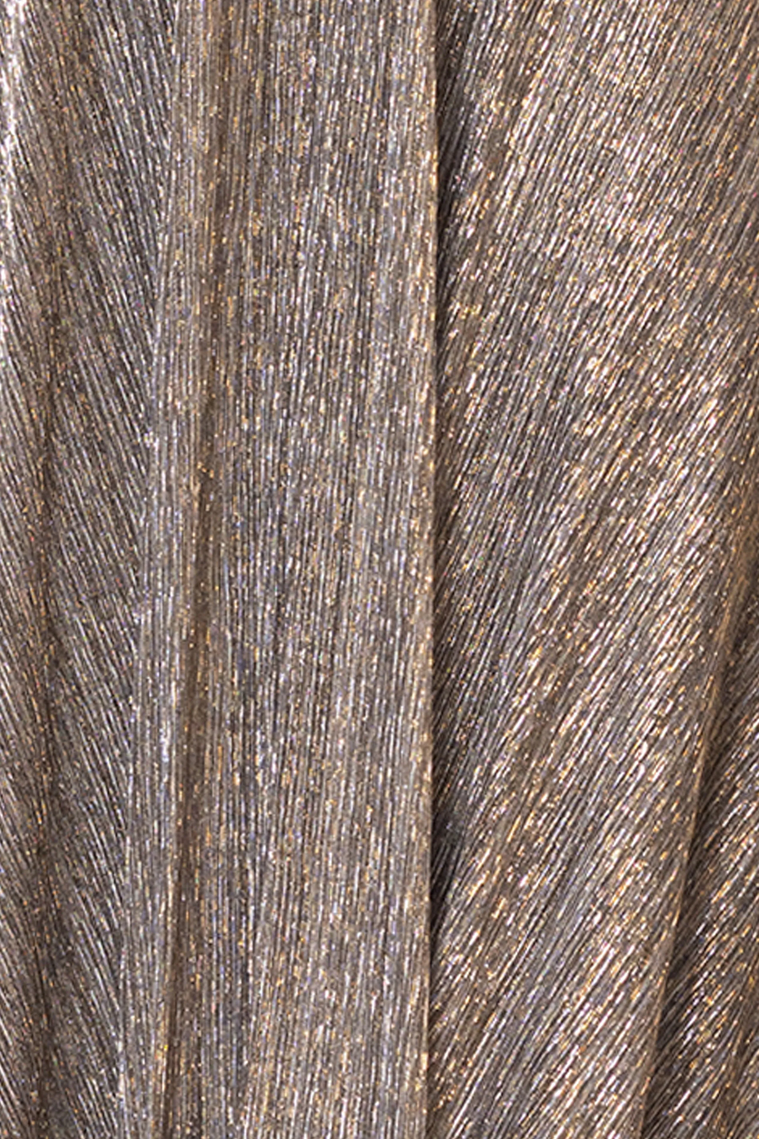 "Alexa" Long Sleeve Metallic Knit Dress sold by Betsy & Adam product image thumbnail 5