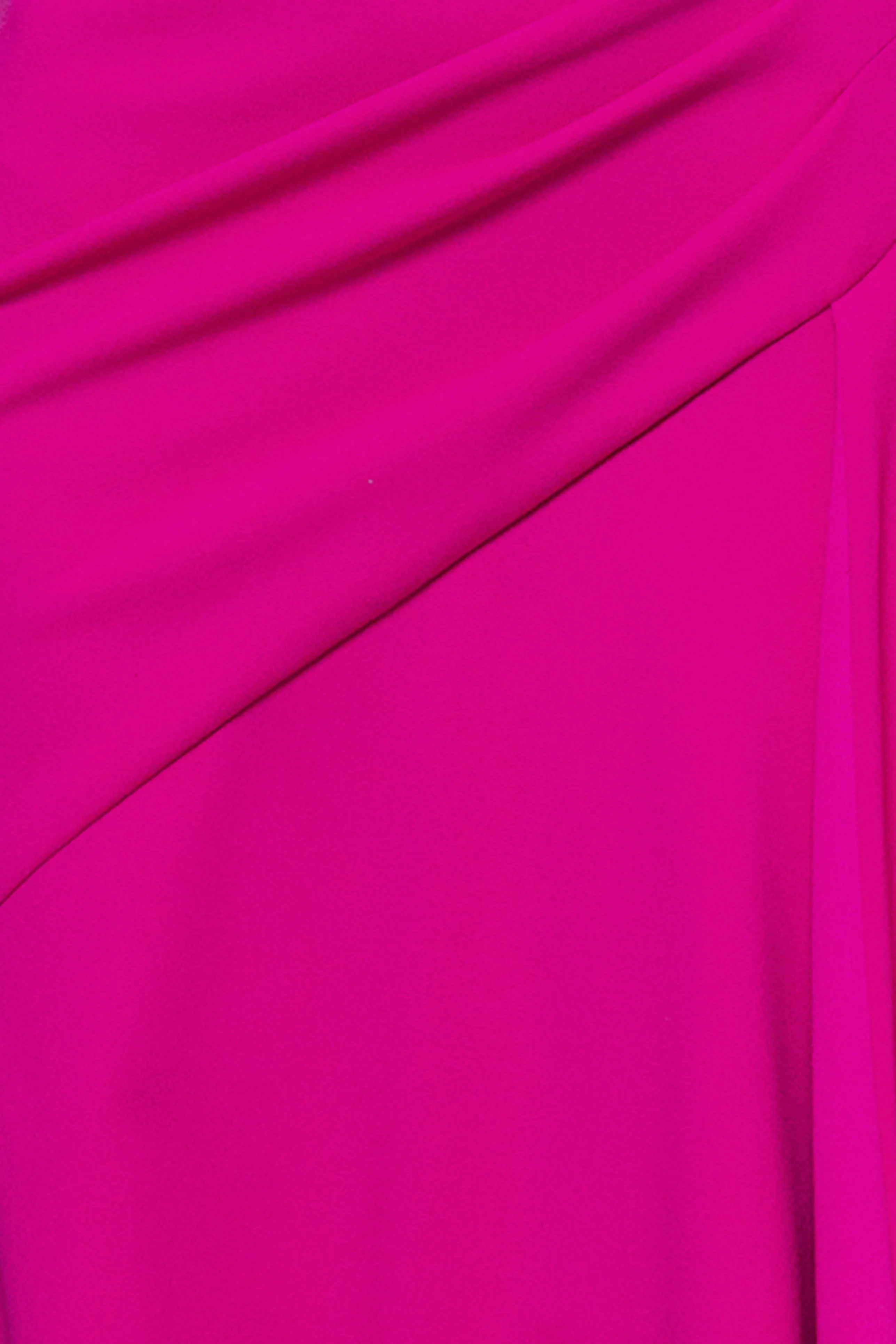 Petite "Nicki" Scuba Crepe High Low Rouched Dress sold by Betsy & Adam product image thumbnail 5