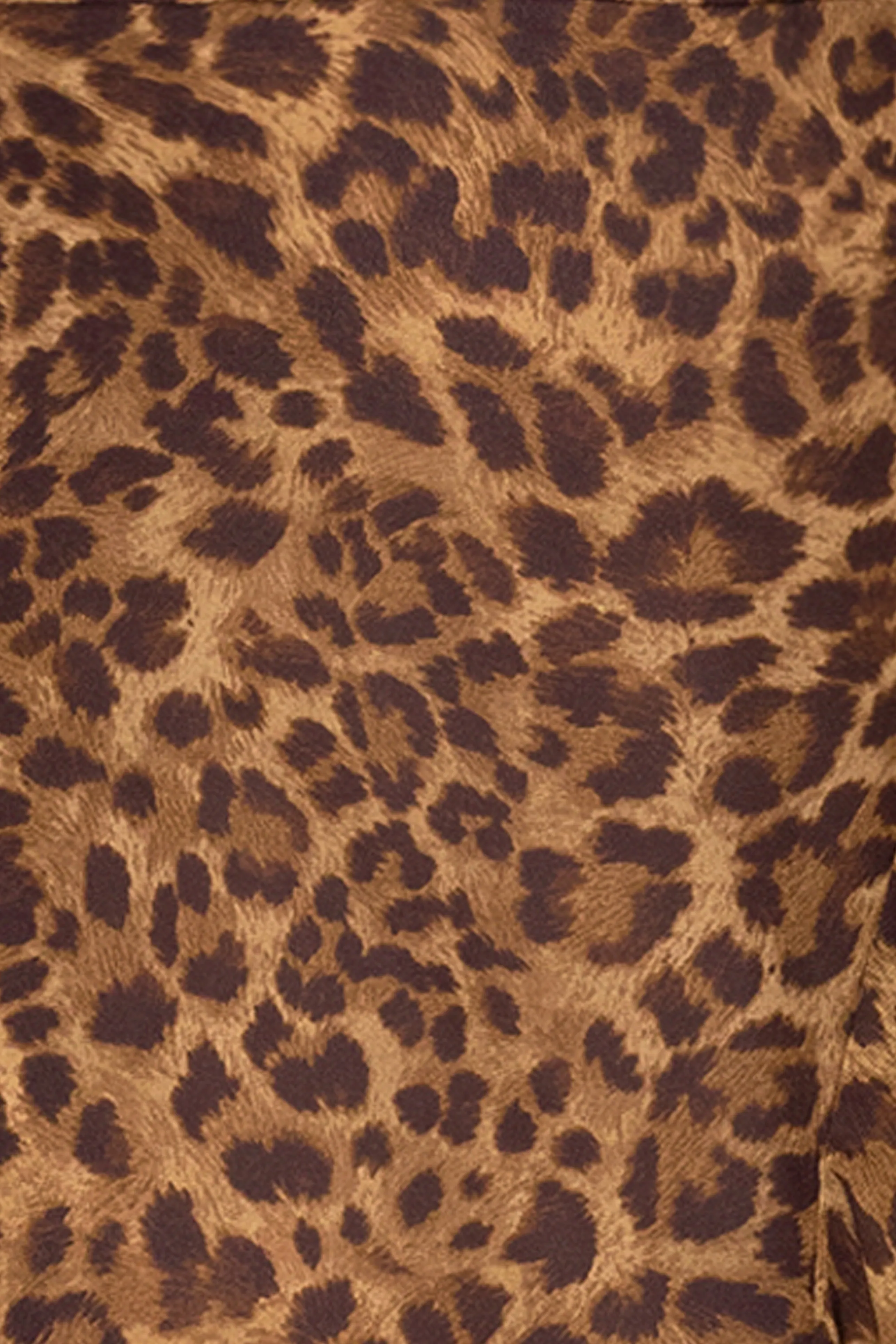 Plus "Andie" Print Chiffon Halter Neck Ruffle Floor Length Dress sold by Betsy & Adam product image thumbnail 5