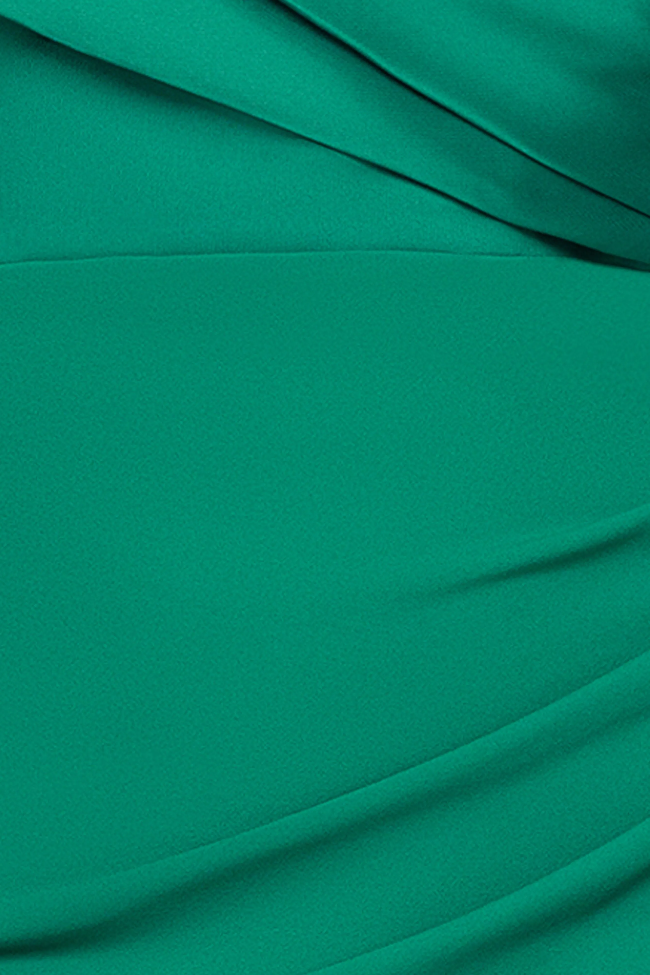 Plus "Yasmeen" Long Off The Shoulder Scuba Crepe Gown sold by Betsy & Adam product image thumbnail 5