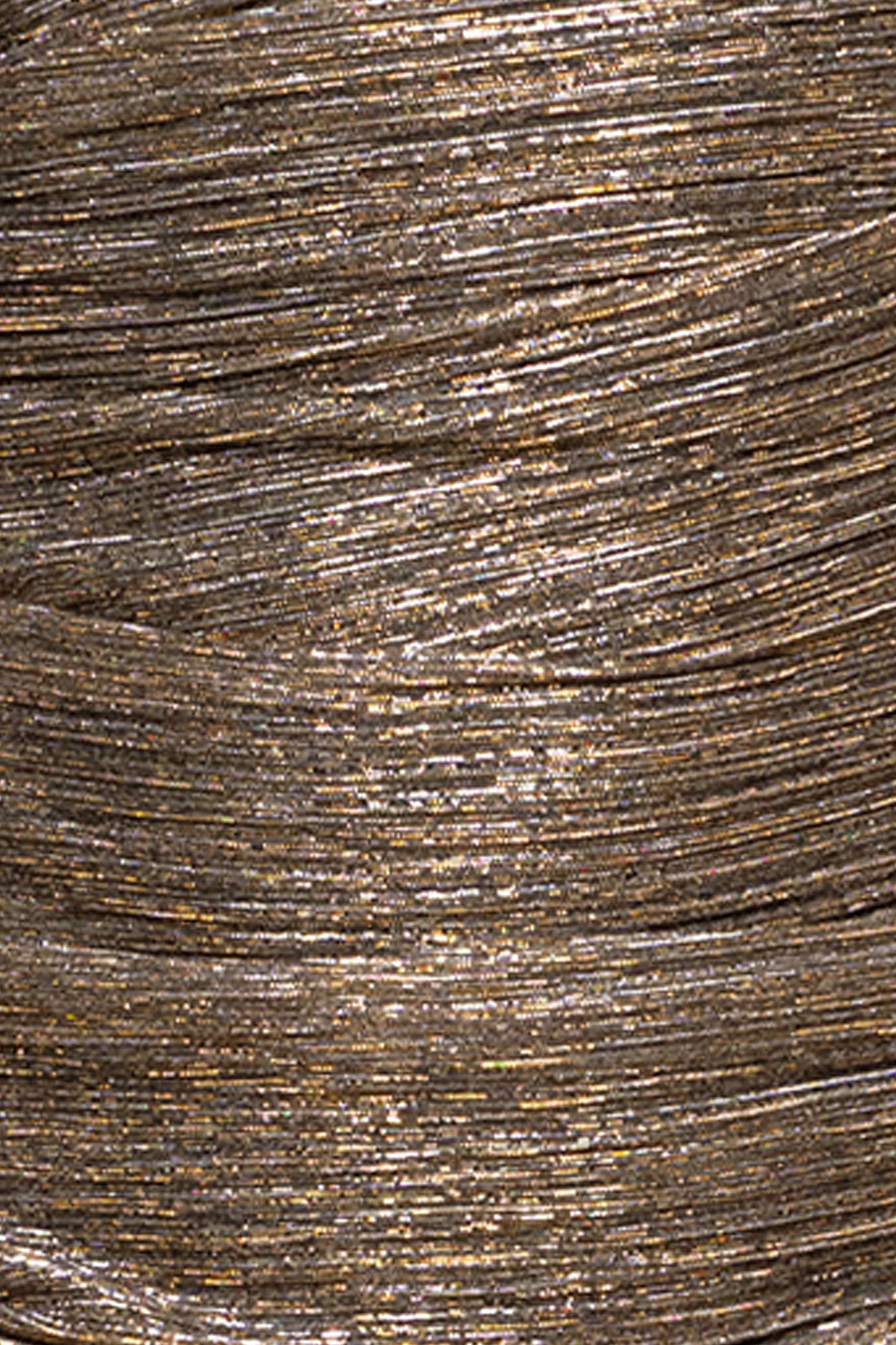 "Kaia" Metallic Crinkle Boat Neck Drape Sleeve Floor Length Dress sold by Betsy & Adam product image thumbnail 5